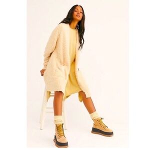 Free People Once In A Lifetime Long Cardigan